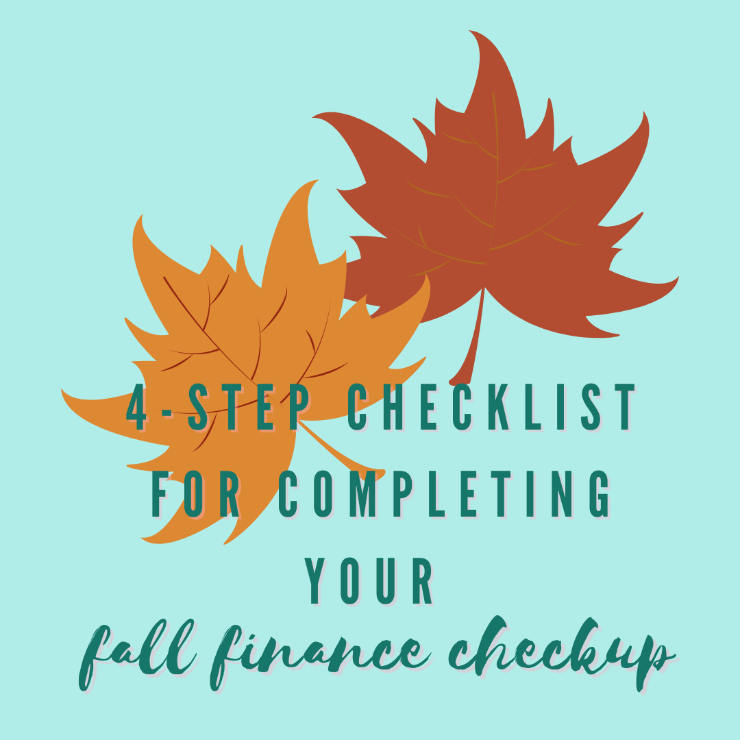 Fall Finance Check-up