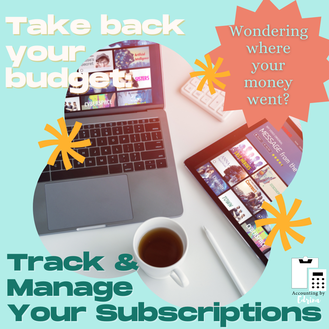  Take Back Your Budget: Track &amp; Manage Your Subscription Services 