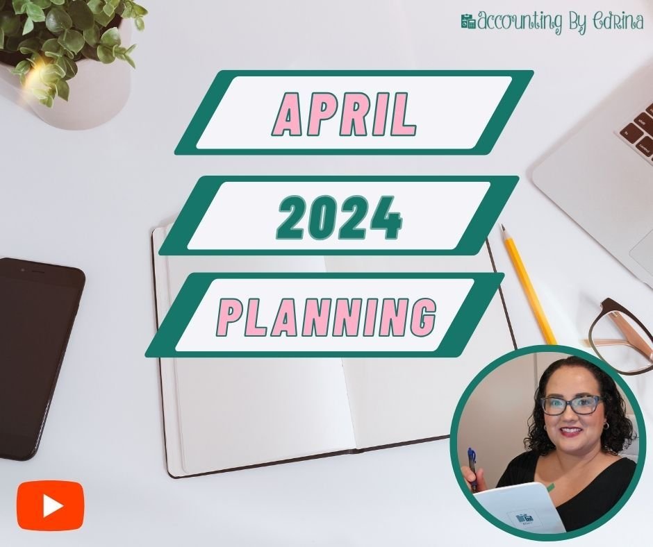 In this new video I filmed a little differently to give you a more robust view of my monthly planning videos. So, come along and plan the month of April with me!

I don't know about you, but I like to have a tidy environment so I can have a clear hea