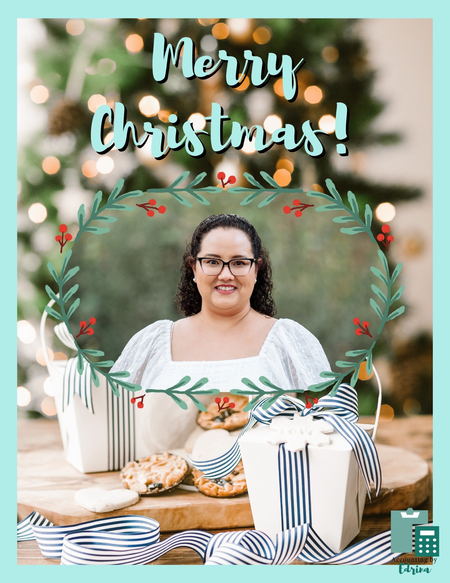 Wishing you and your loved ones a joyful Christmas season filled with peace, gratitude, and meaningful moments.

Thank you for trusting Accounting By Edrina with your business this year. We are grateful to be part of your journey and look forward to 