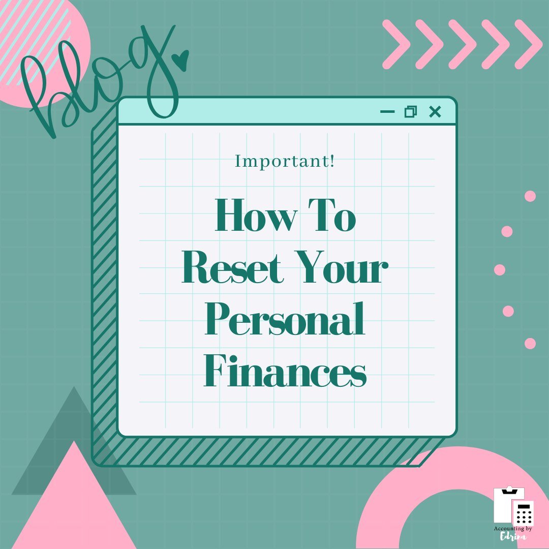 If your finances feel off track, you don&rsquo;t need a complete overhaul&mdash;you need a reset.

A personal finance reset starts with awareness:
✔ Logging into your accounts
✔ Taking inventory of your spending
✔ Setting small, measurable goals
✔ Bu
