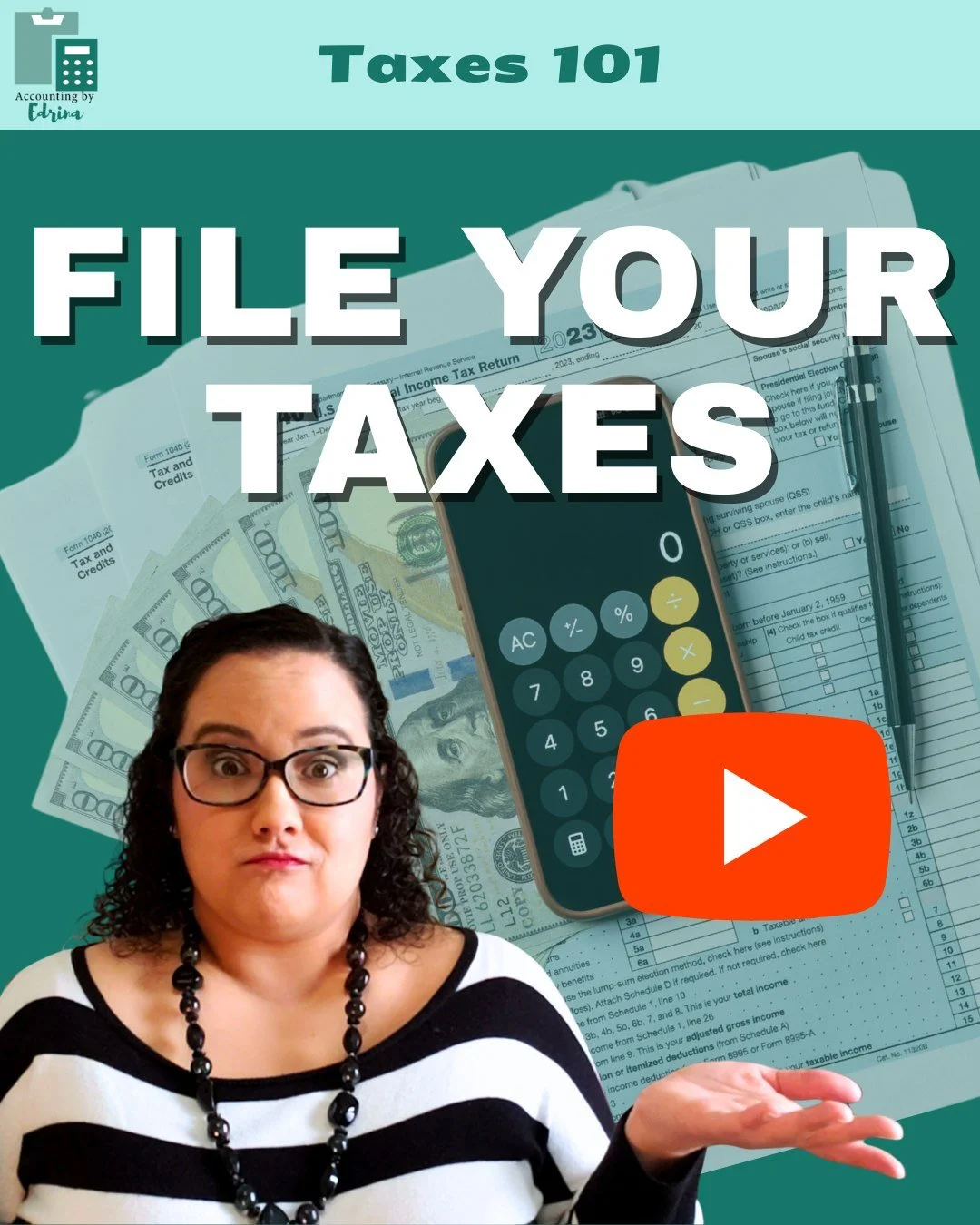 Taxes don&rsquo;t have to feel overwhelming.

If you&rsquo;ve ever asked:
&bull; How do I file my taxes?
&bull; What forms do I need &mdash; W-2, 1099, 1040?
&bull; What&rsquo;s the difference between a tax deduction and a tax credit?

This Taxes 101