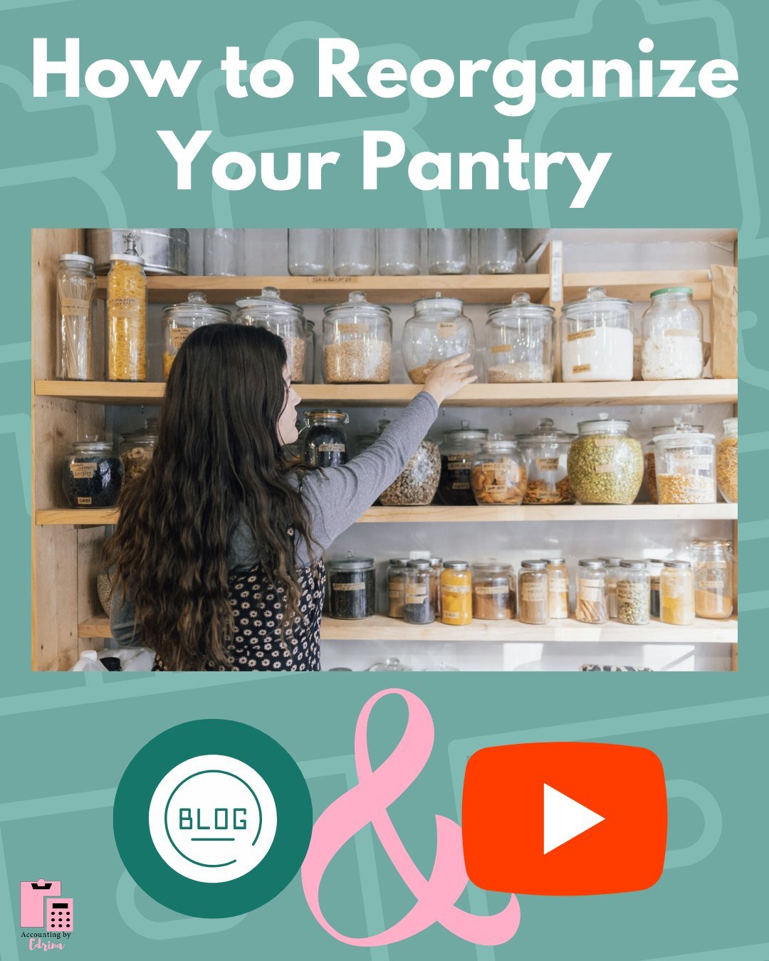 Want a pantry that helps you save money and stay organized?

I&rsquo;m sharing my step-by-step system for reorganizing a pantry to improve efficiency, reduce food waste, and make grocery shopping easier.

In this blog + video, you&rsquo;ll see how I 