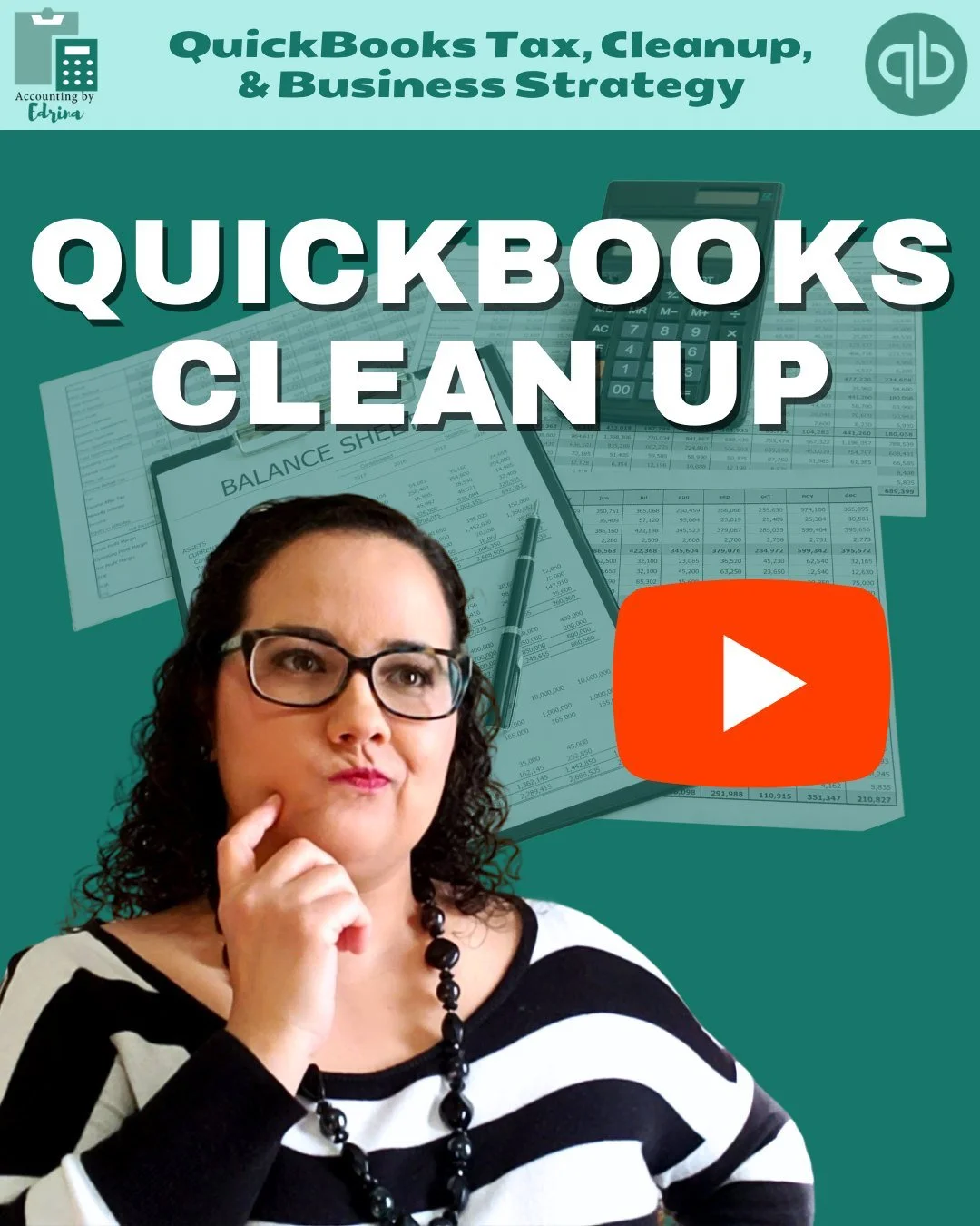 Messy QuickBooks? Don&rsquo;t file your taxes like that.

If your books are behind, uncategorized, or just plain confusing&hellip; you could be:
❌ Missing deductions
❌ Overpaying in taxes
❌ Stressing out your tax preparer

In this video, I walk you t