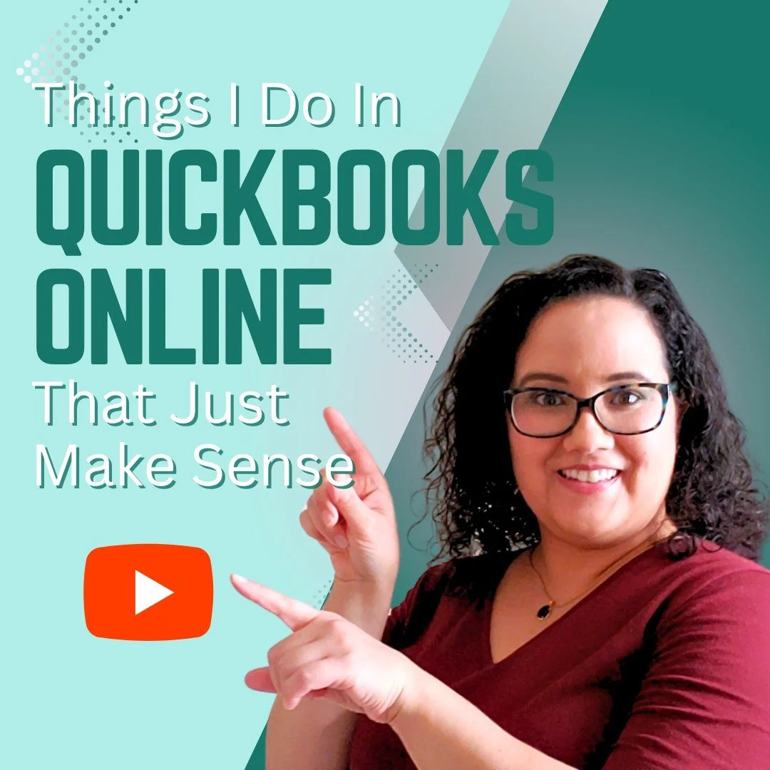 Struggling with QuickBooks or keeping your books organized?

In this video, I walk you through exactly what you need to know&mdash;step by step.

Whether you're:
✔️ Cleaning up your books
✔️ Trying to understand your numbers
✔️ Or just getting starte