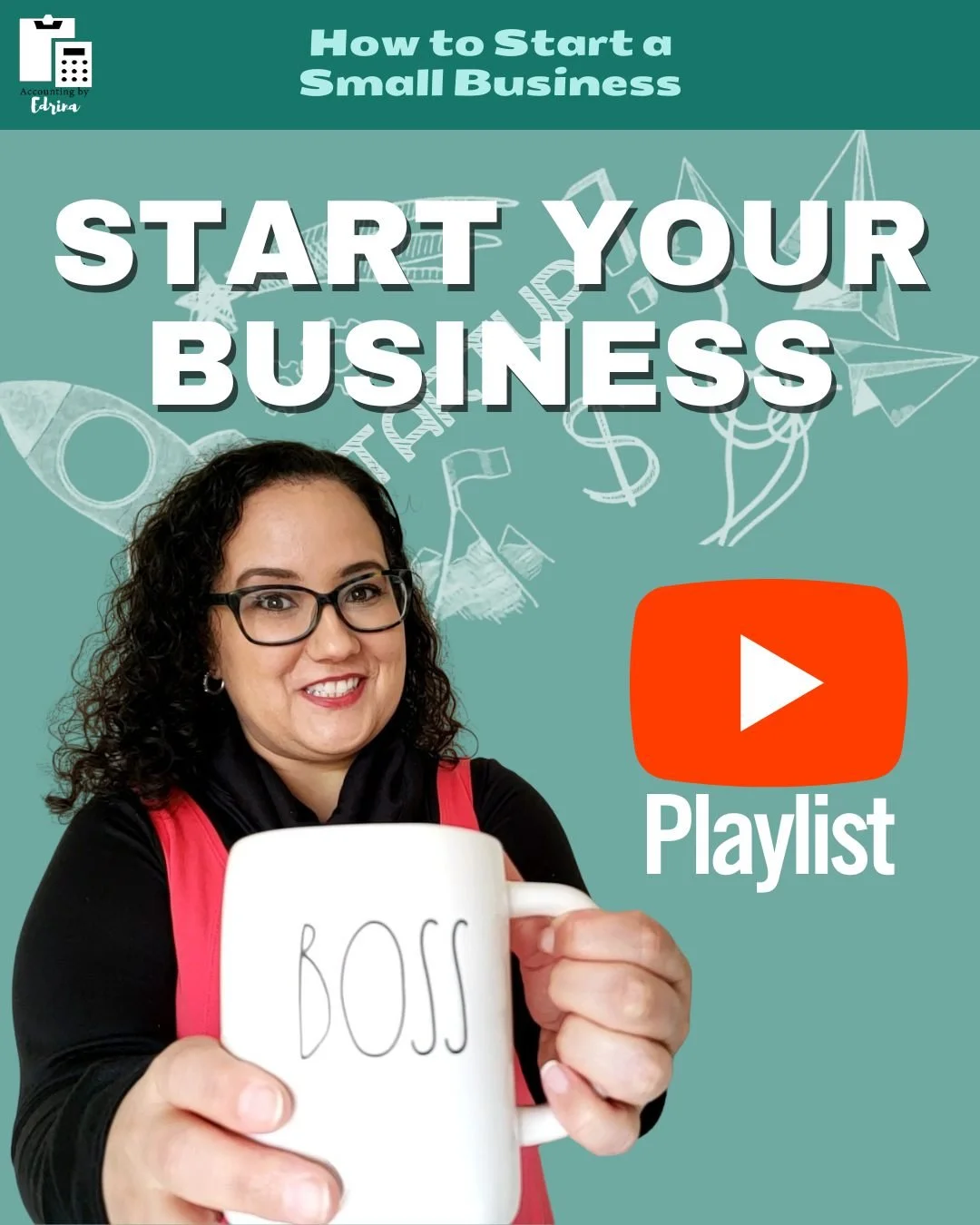 Ready to start your own business, but not sure what steps come first? 💼

I put together a FREE 3-part beginner business startup series on YouTube to help!
✔ choose the right business idea
✔ name your business
✔ set up your finances &amp; systems

No