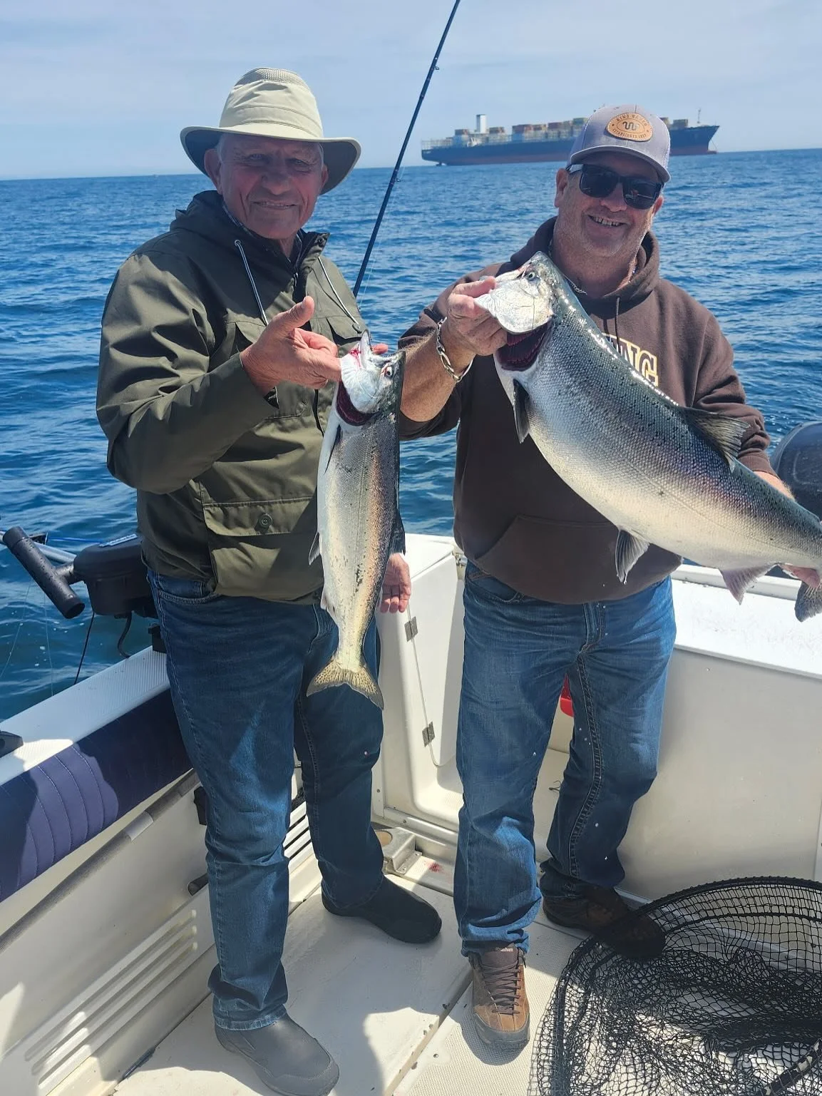 Great day yesterday! Put in the time and patience for a big over, and got all the keepers! #chinooksalmon #yyj #westcoast #tourismvictoria