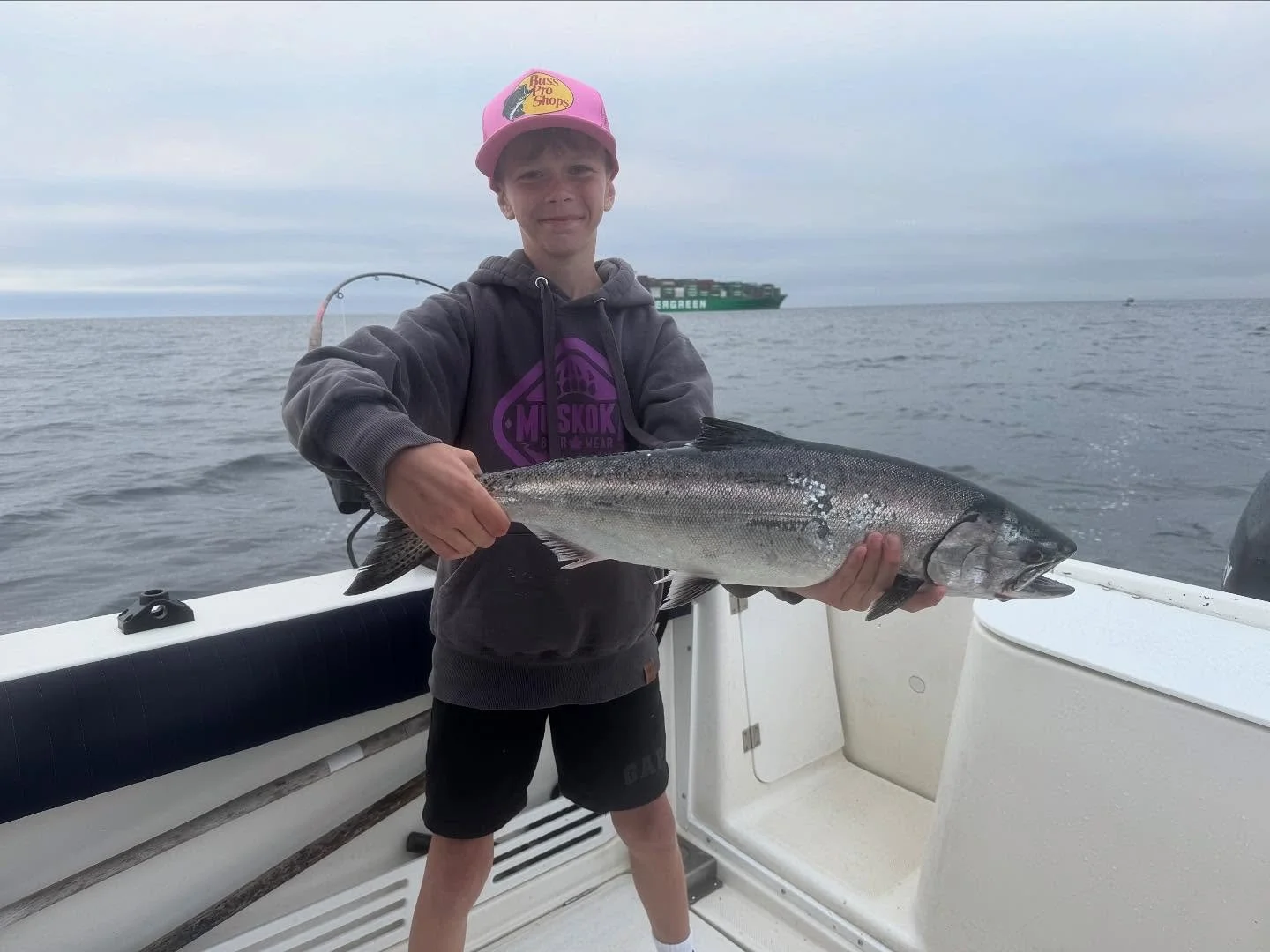 Best day Ever! Jack and Monty killed it! These boys have the obsession! #familyfishing #chinooksalmon #cohosalmon #tourismvictoria #westcoast #bc #yyj