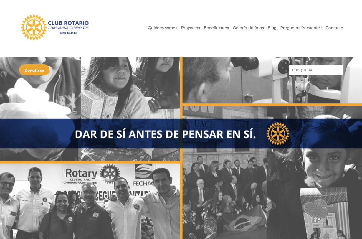 Página Nueva — Club Rotario Campestre Chihuahua