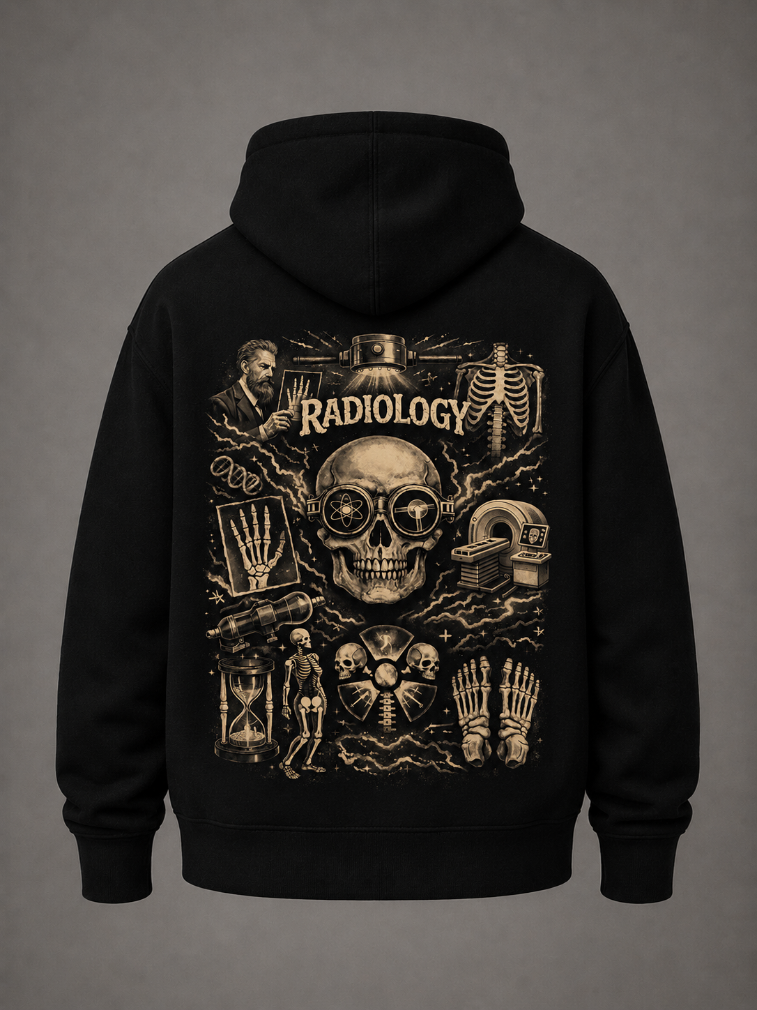 Radiology Legacy Hoodie — Sepia Edition