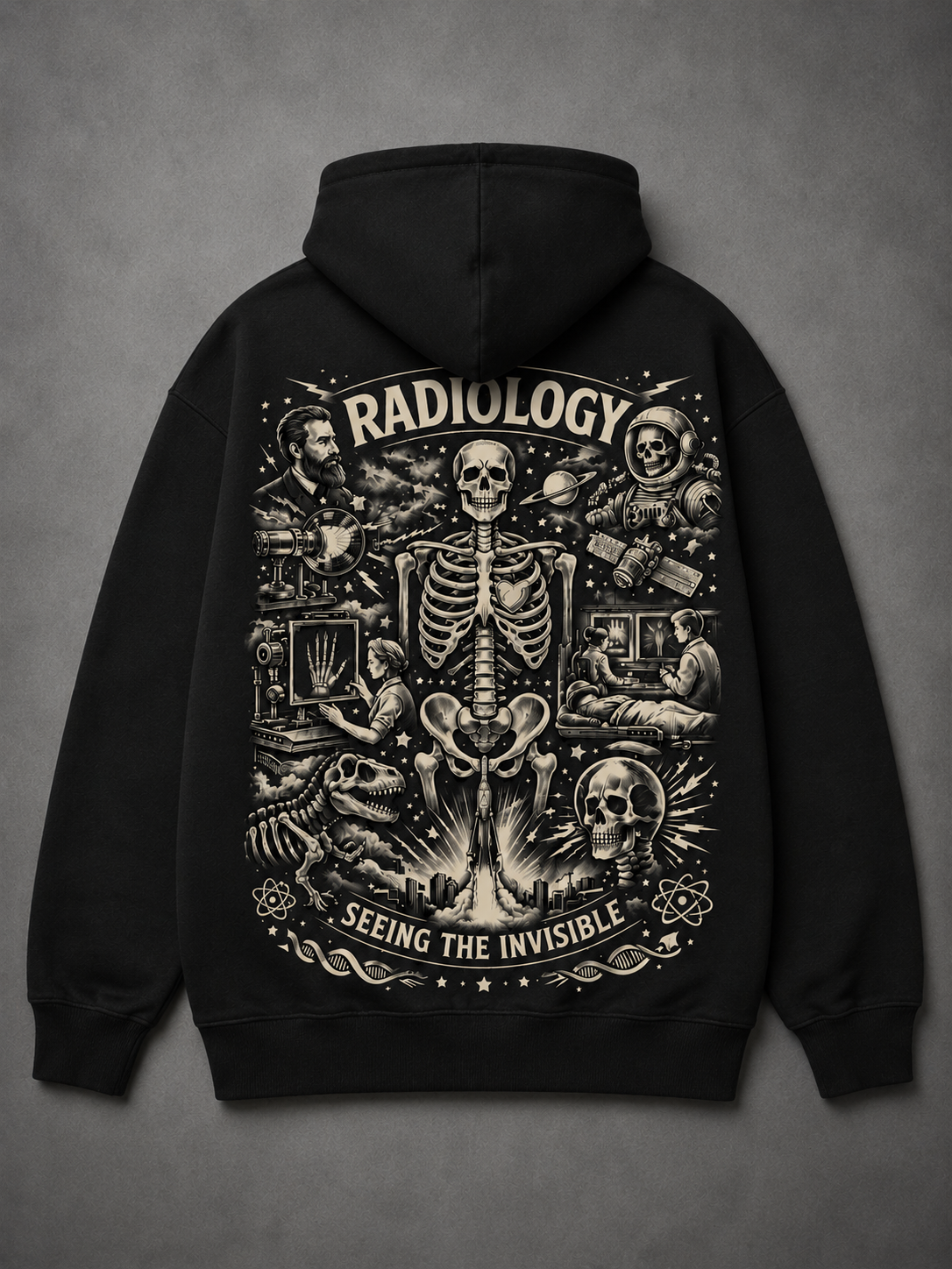 Seeing the Invisible — Radiology Hoodie