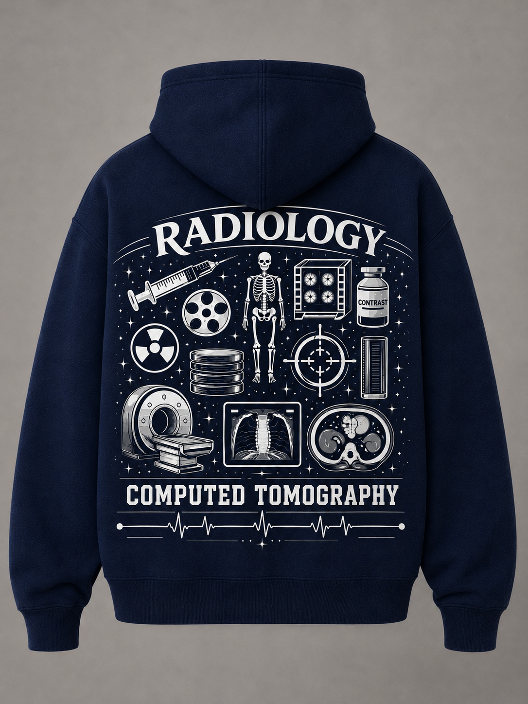 CT Radiology Zip-Up Hoodie | Signature Edition