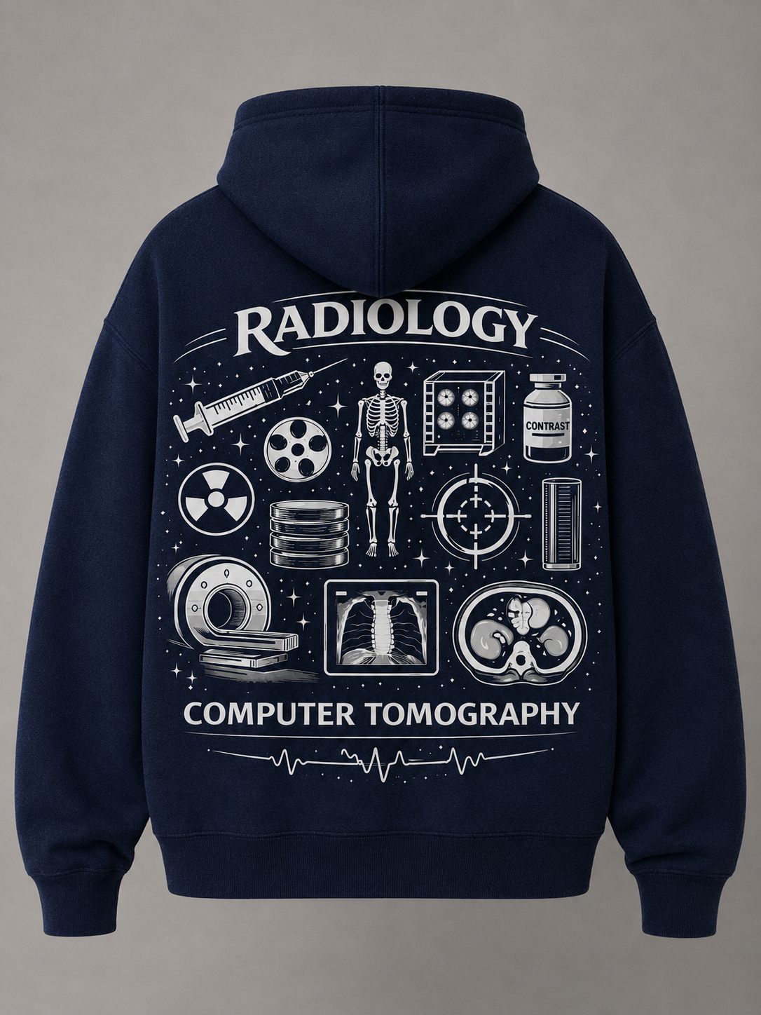 CT Radiology Zip-Up Hoodie | Signature Edition