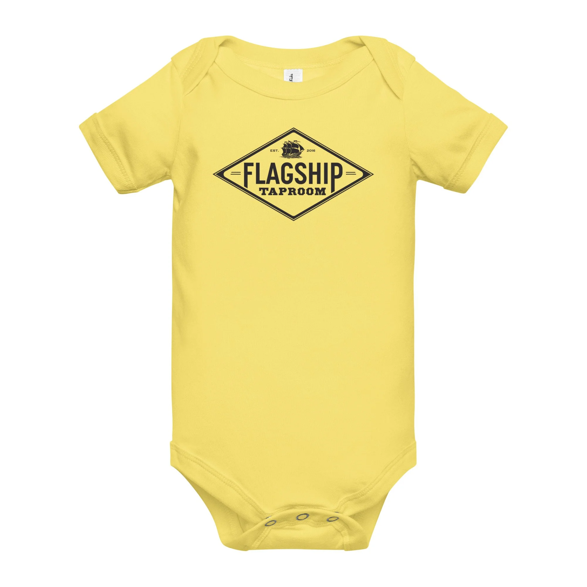 Flagship Baby Short Sleeve Onezie — Flagship Taproom