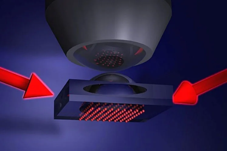 Quantum gas microscope