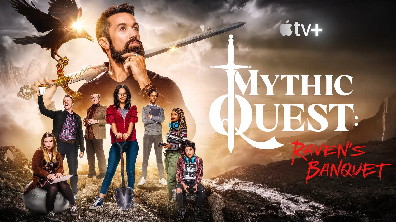 Apple TV+ — Mythic Quest: Raven’s Banquet key art