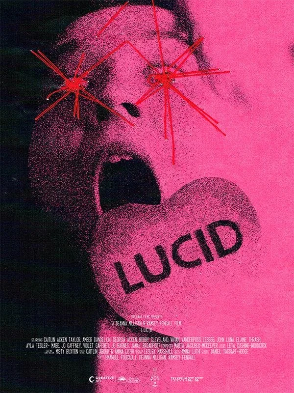   LUCID ‍  ‍   2025 | Executive Producer   Written and directed by Deanna Milligan and Ramsey Fendall,  LUCID  is a surreal, art-punk horror film about creativity, identity, and the monsters buried within our subconscious.  It’s 1994, and art student