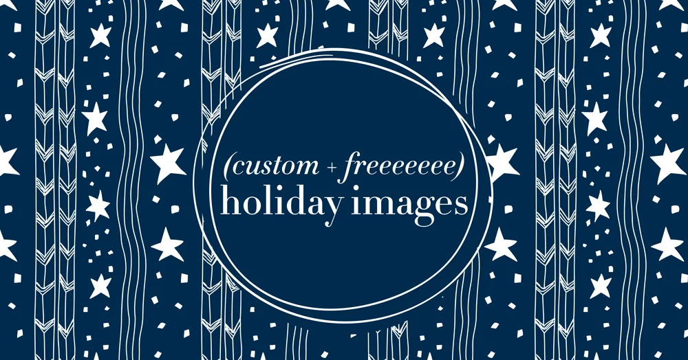 Getting graphic for the holidays