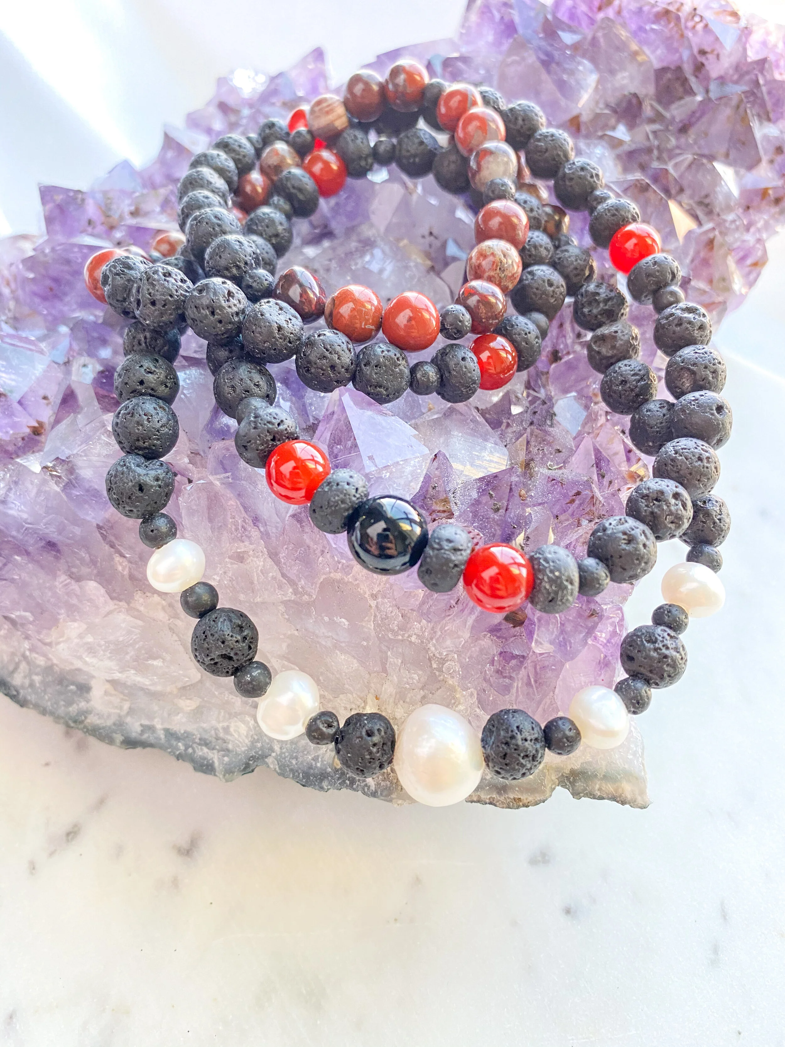pearl and lava mala .JPG