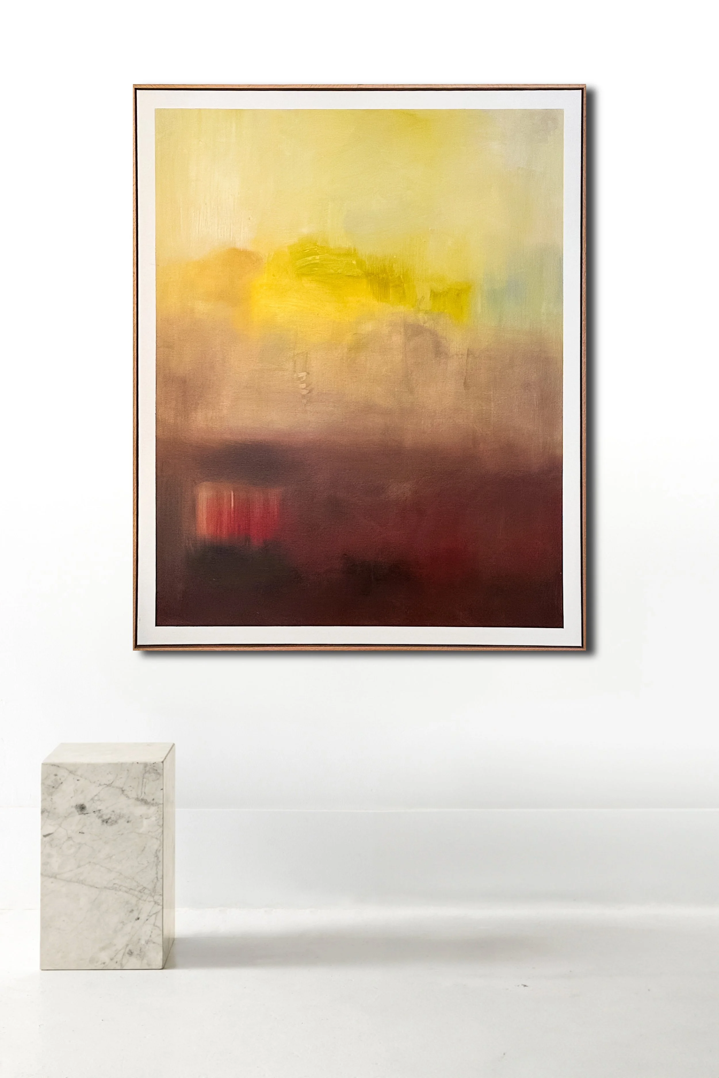 Untitled 49
125 × 155 cm Oil on linen Natural Oak frame $10,000