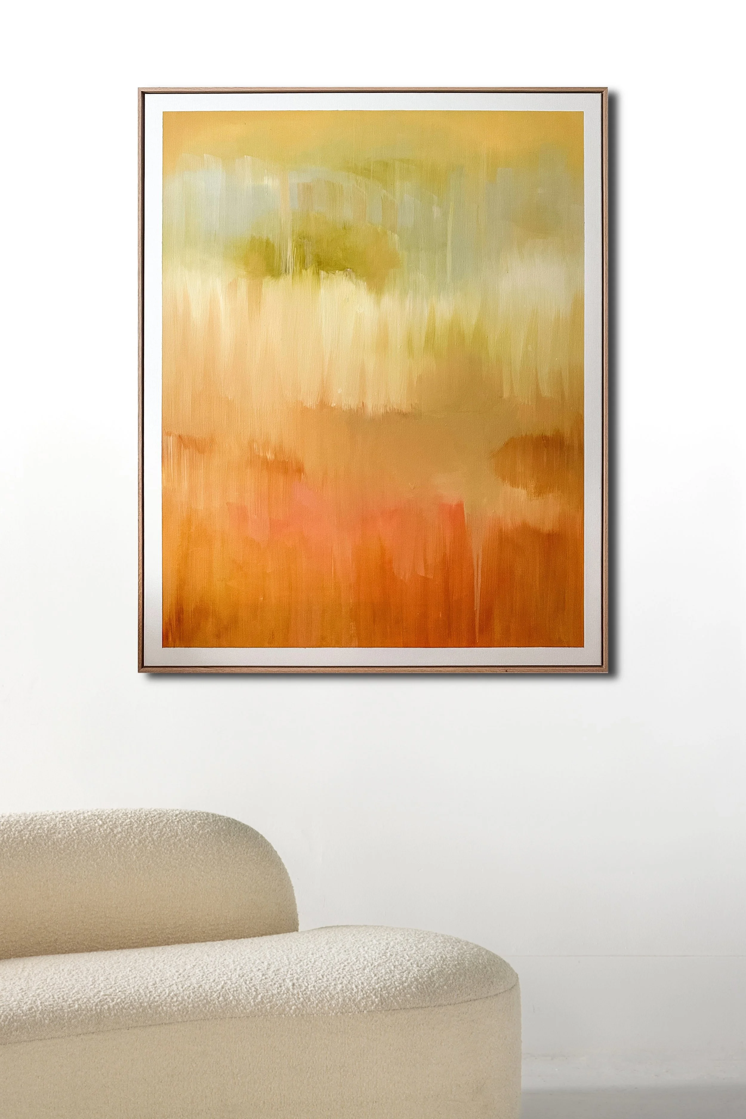 Untitled 50
125 × 155 cm Oil on linen Natural Oak frame $10,000