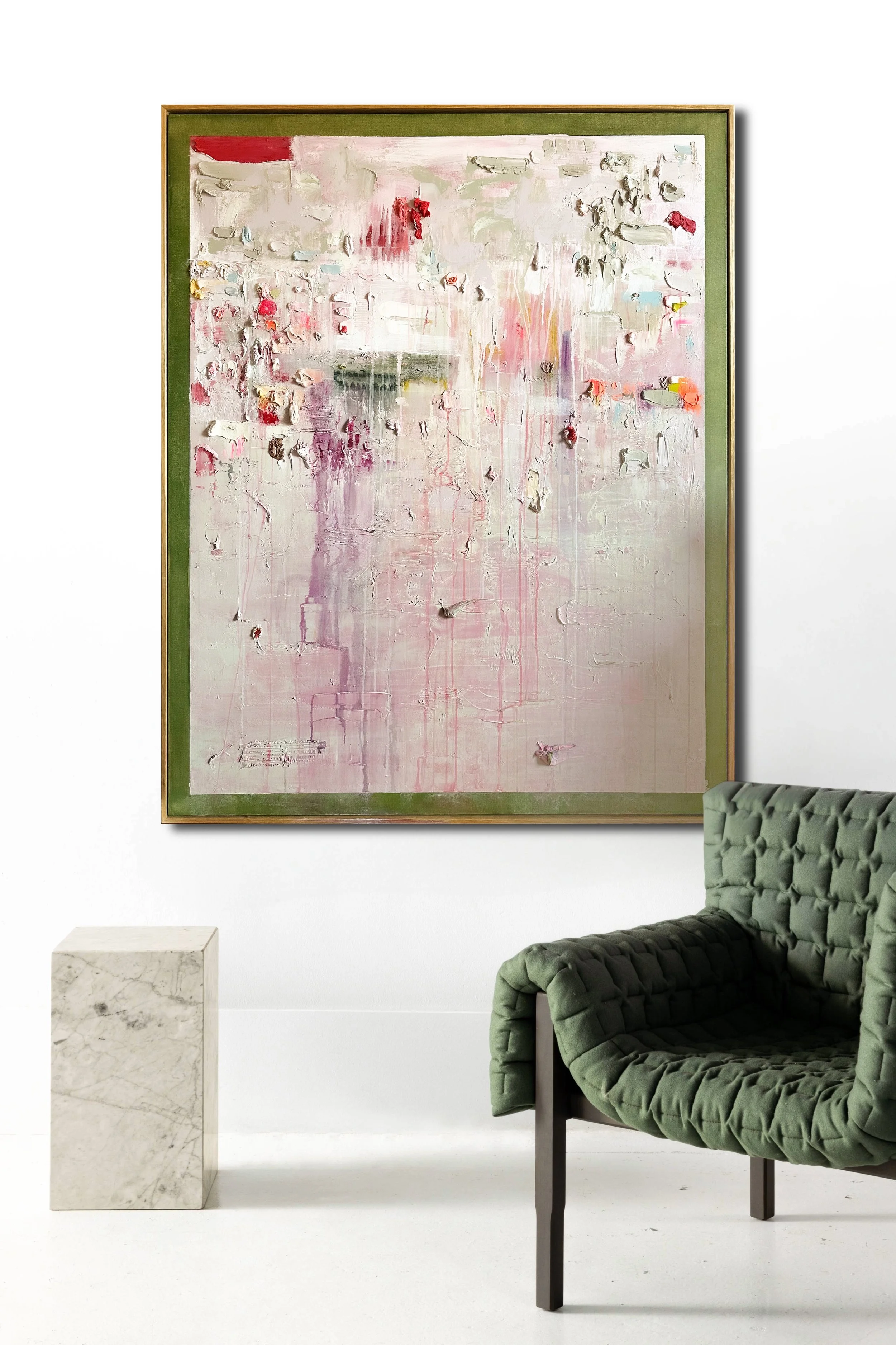 Untitled 22
125 × 125 cm Acrylic on canvas Natural Oak frame $8,000