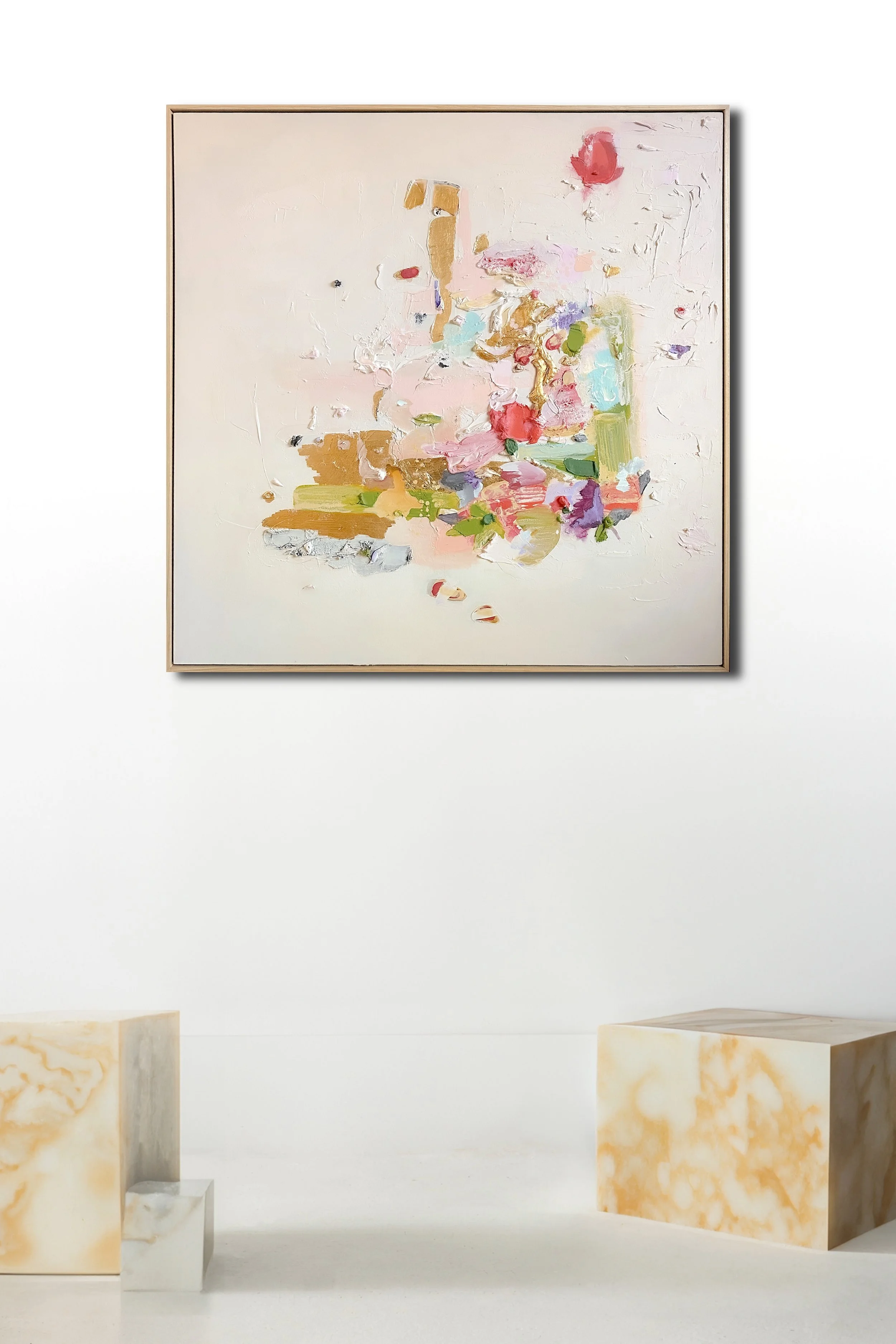 Grand-Hotel du Cap-Ferrat
125 × 125 cm Acrylic on canvas Natural Oak frame $8,000