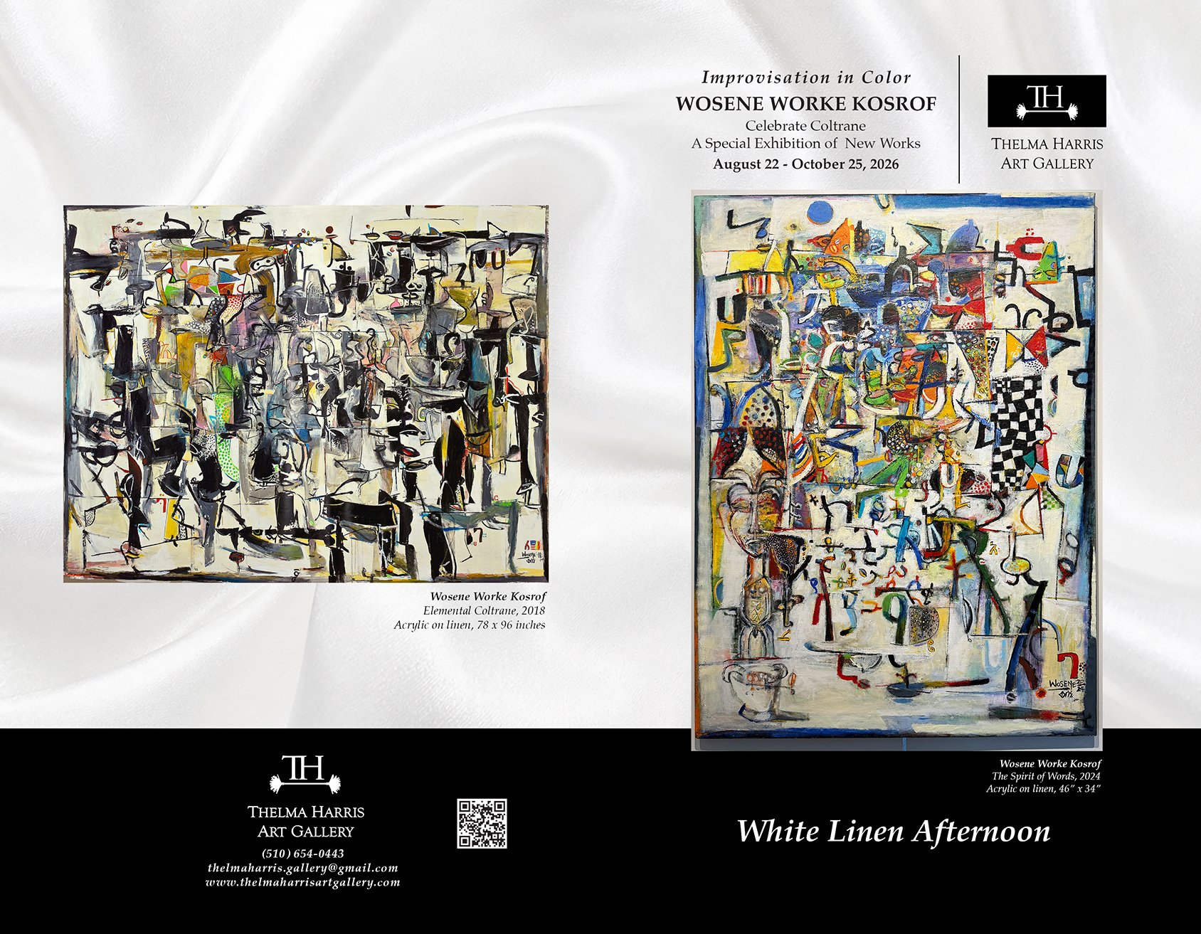 White Linen Afternoon - Improvisation In Color 