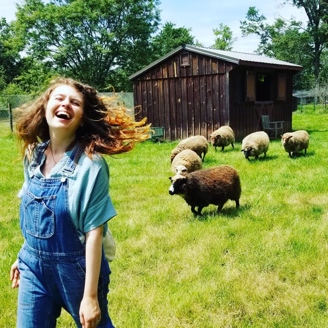 HBD to the love of my life, fellow adventurer, fiber wizard and connector, sheep frolicker, baby goat rescuer, and lover of many dips @kpmadethings 🥳

📸 taken at @anne.choi Middle Brook Fiberworks