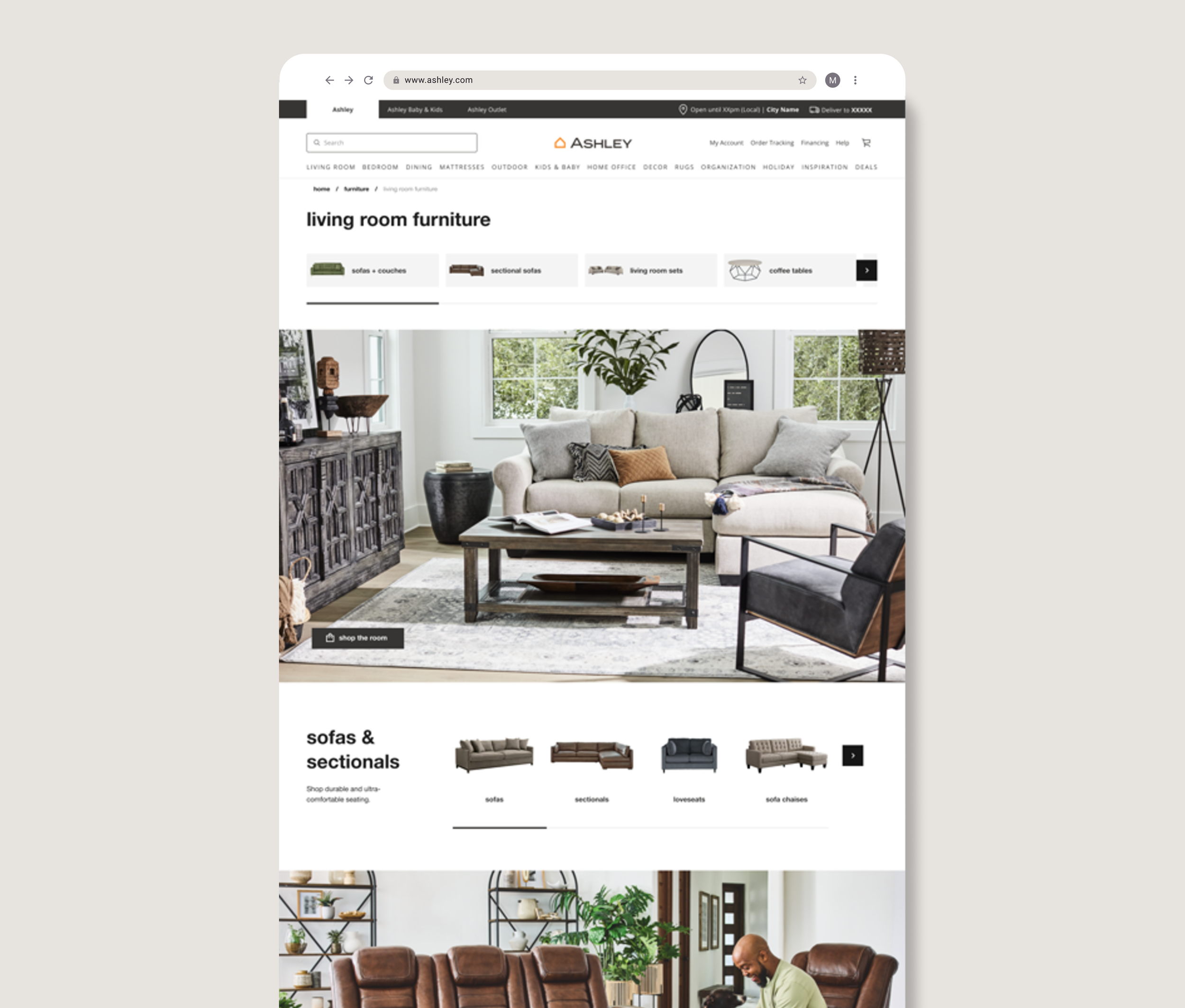 Category Landing Page
