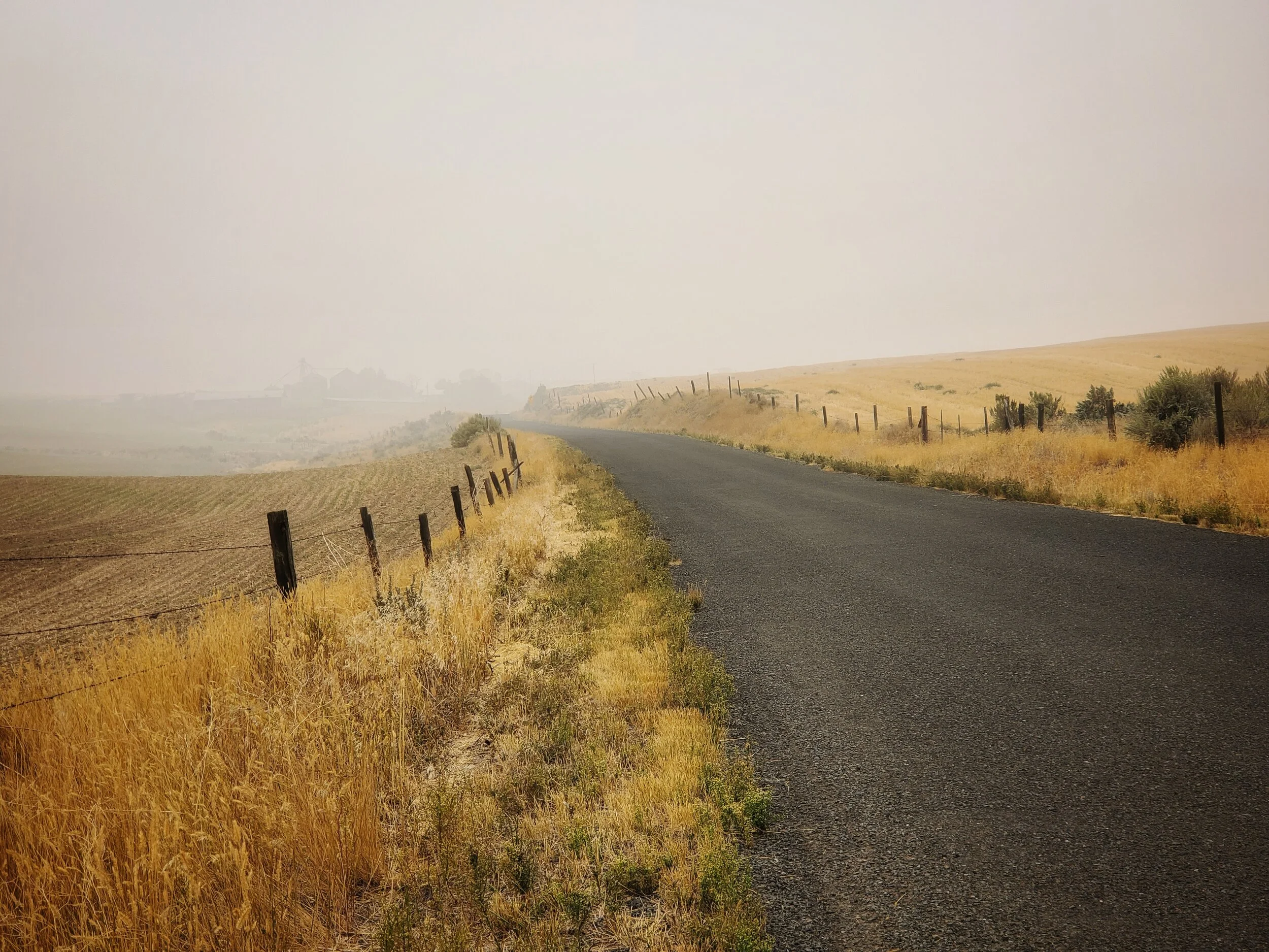 The smoke from September’s wildfires was thick. We were fortunate that our local Grant County Firefighters stopped the wildfires before they entered our county and threatened our fields and pastures.