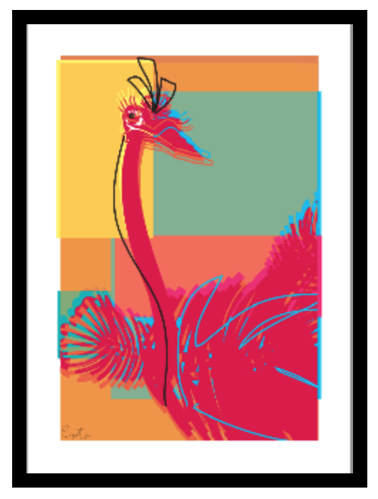 BIG EMU series: 'Marilyn' #1 SOLD next available