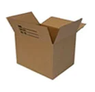 4.5 CUBIC FOOT CARTONS: For bulky items such as linens, towels and large toys. Be carefull not to “overload” this carton making it too heavy to handle. Approximate size 24″x18″x18″