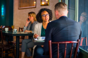 How do leaders know the difference between being authentic and “not bringing their problems to work”?