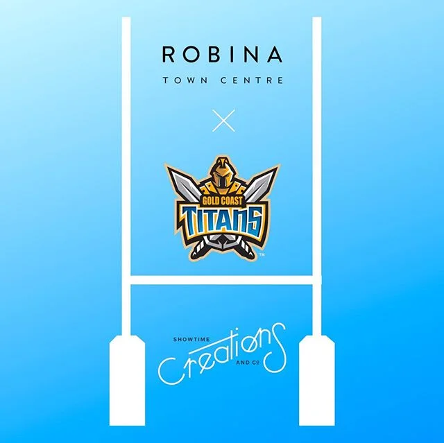 GO TITANS GO! 💛🏈💙
Head on down to @robinatowncentre tomorrow between 12pm-4pm and try out our Rugby Pass Game and have your face painted whilst jamming to the DJ&rsquo;s tunes! .
.
.
#events #eventmanagement #eventsplanner #eventdesign #eventstyli