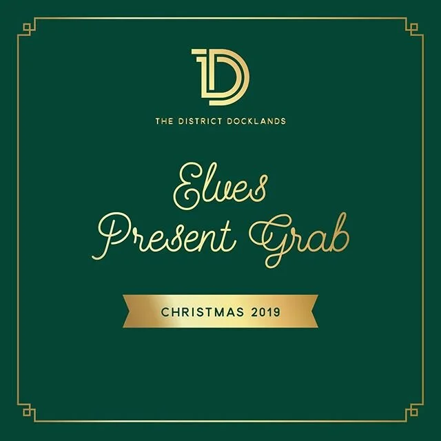 DON&rsquo;T FORGET TO &lsquo;GRAB&rsquo; YOUR LAST MINUTE XMAS PRESENTS 🕹🎁
Santa&rsquo;s Elves are having a jolly time at @thedistrictdocklands... and we certainly had a jolly time creating this event!! .
.
.
Talent by: @fameagenda 
Photography by:
