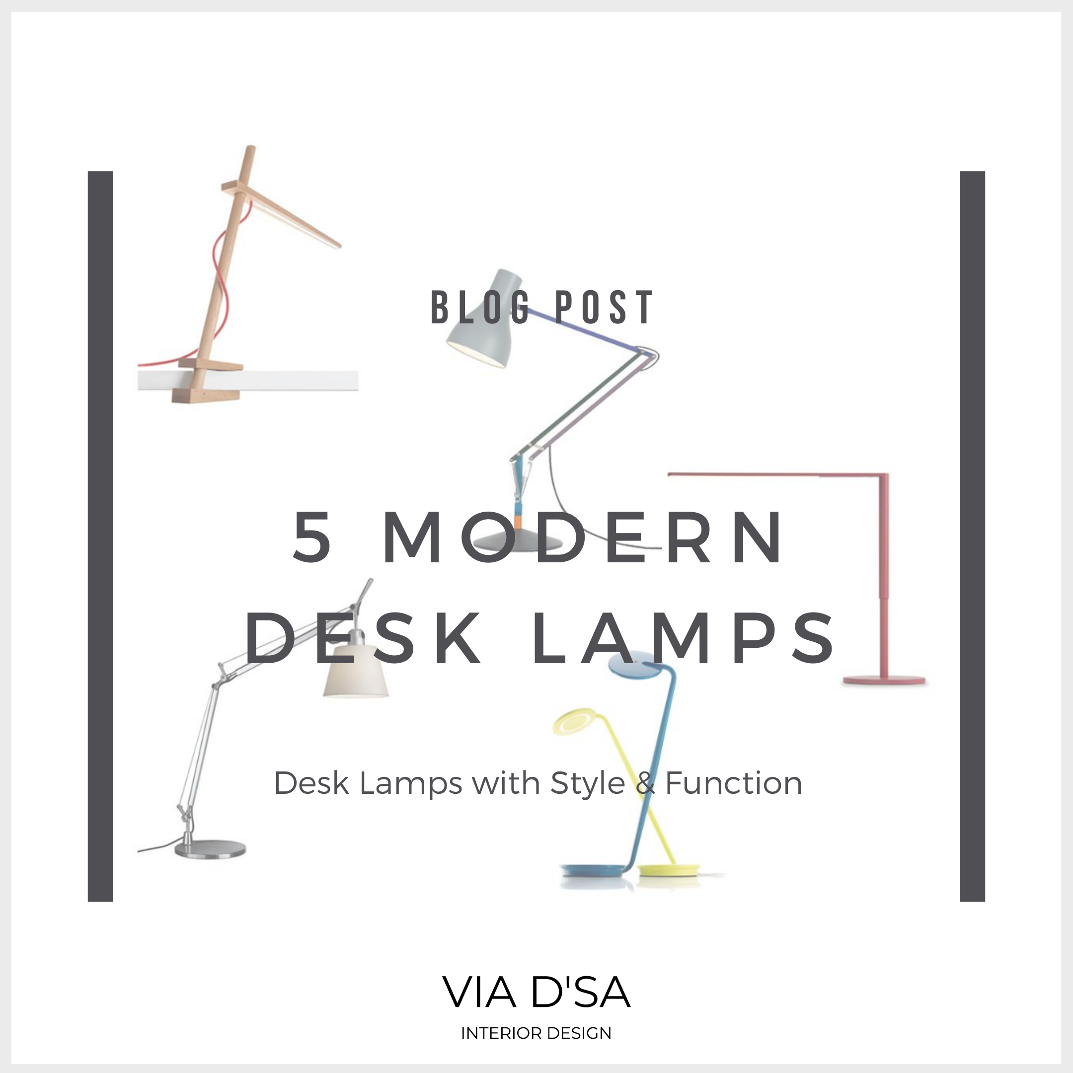 5 Modern Desk Lamps with Style & Function