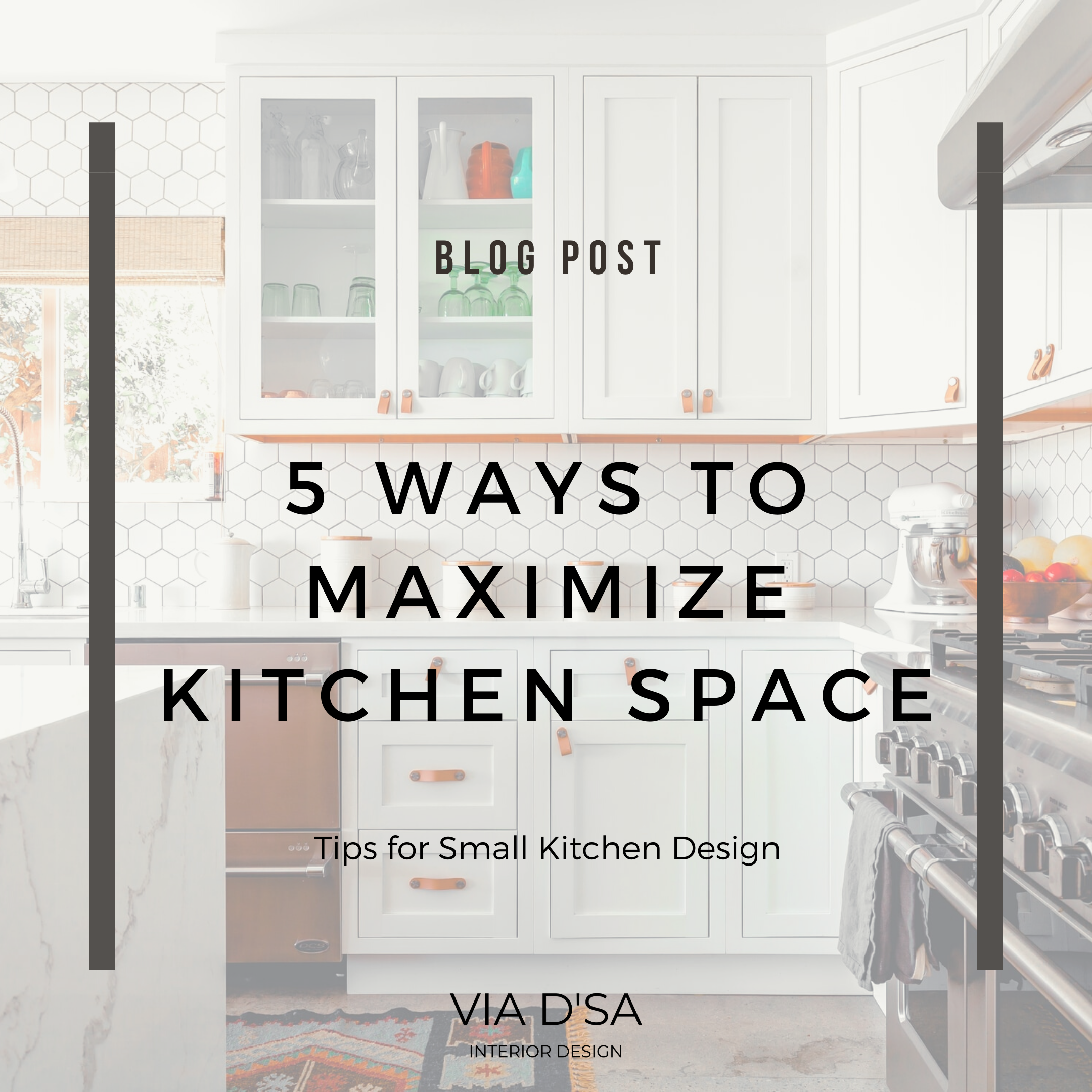 5 Ways to Maximize Space in a Small Kitchen