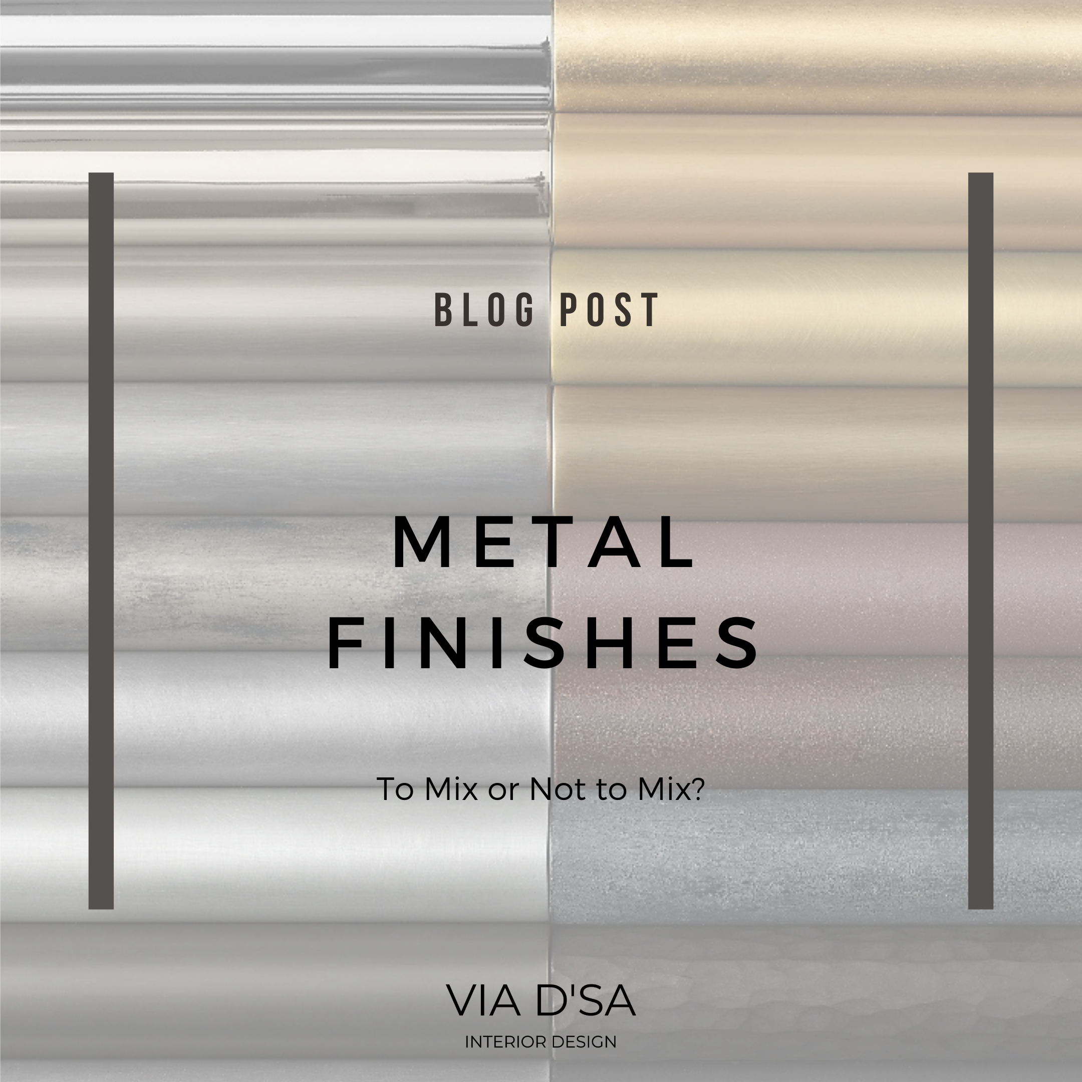 The Case for Mixing Metal Finishes