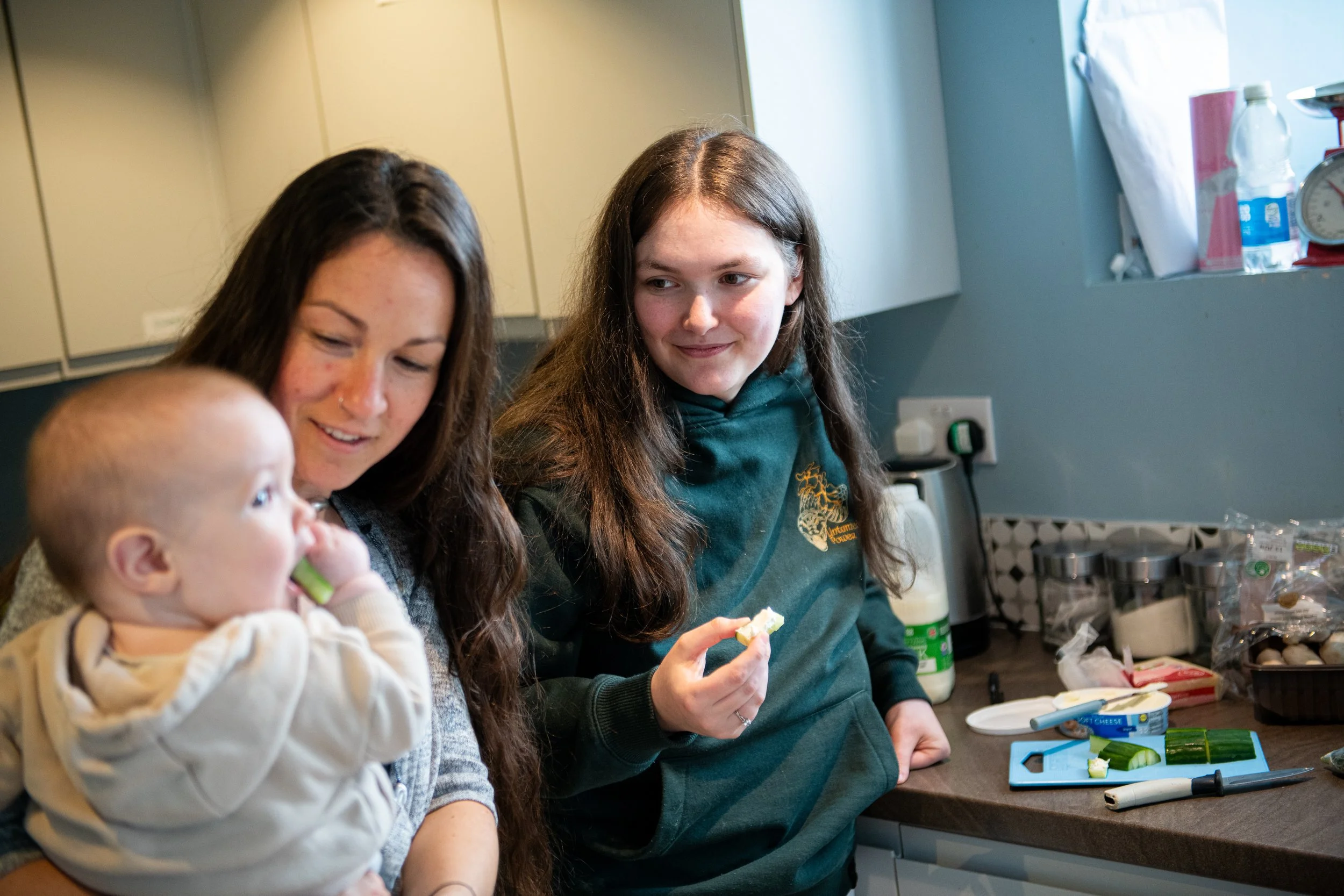 Petra is a home, not a hostel. It is a loving a safe environment for new families to thrive.