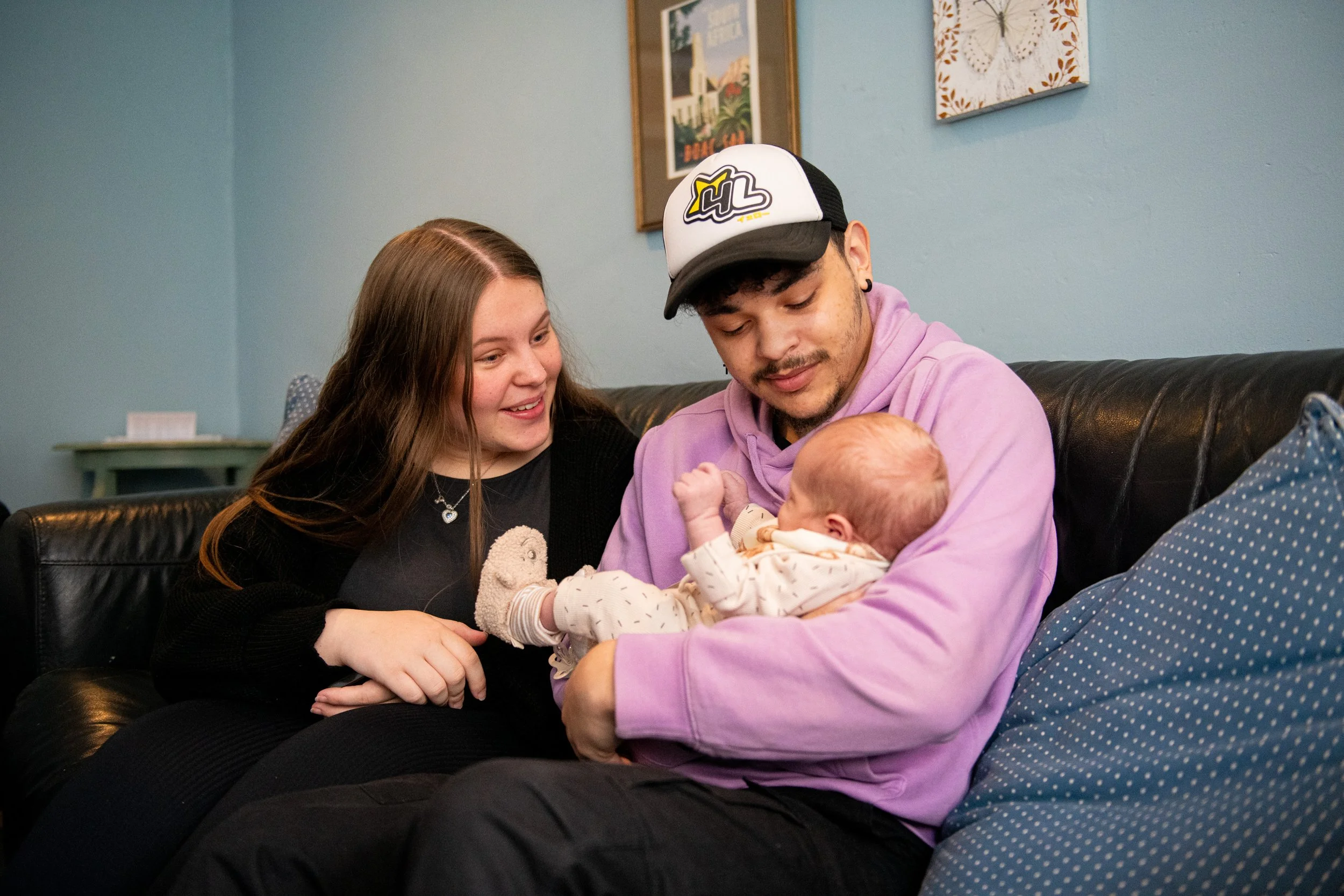 We love seeing babies relationships with their dads nurtured too!