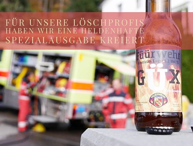 An der Haupt&uuml;bung von der Feuerweh Uitikon am 9.11. pr&auml;sentierten wir den heldenhaften Feuerwehrleute unser Gebr&auml;u.
.
. 
#uitikon #unikat #bier #brewery #g&uuml;xerei #df&uuml;hrwehrg&uuml;xtjetztau #g&uuml;xischduauscho