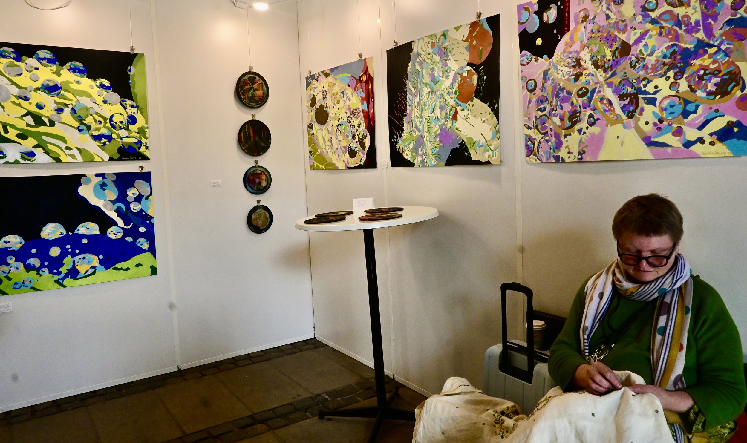 Arbejdende værksted på Works Art Fair, Aarhus