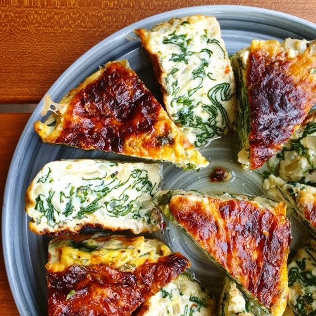 Healthy Recipe: Spinach &amp; Parmesan Crustless Quiche