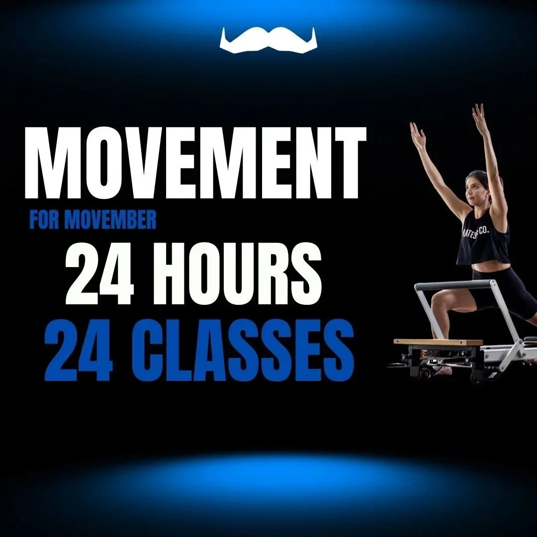 Movement for Movember - 24 hours | 24 Classes