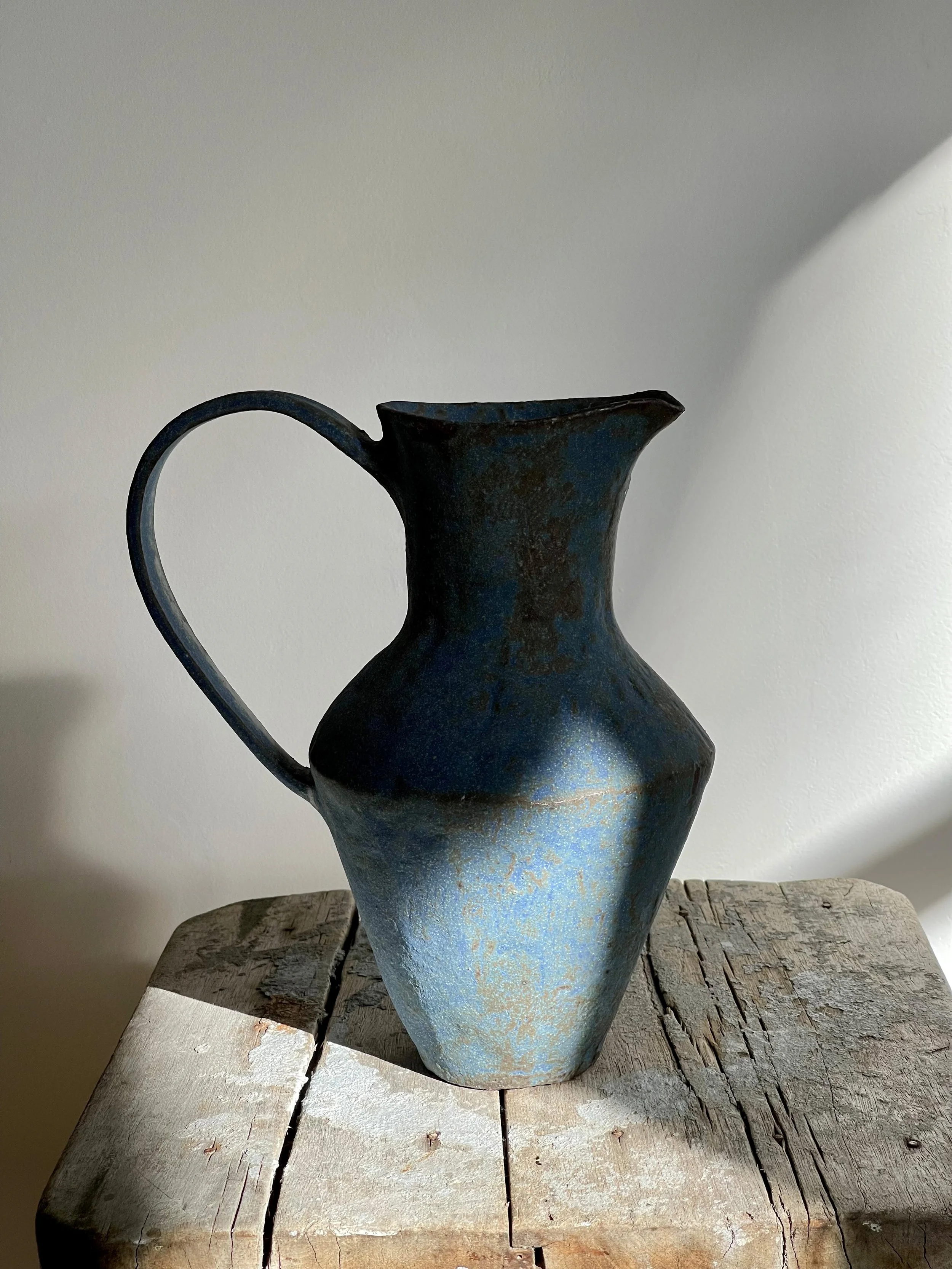 Nobue Ibaraki • XL Blue ewer 1