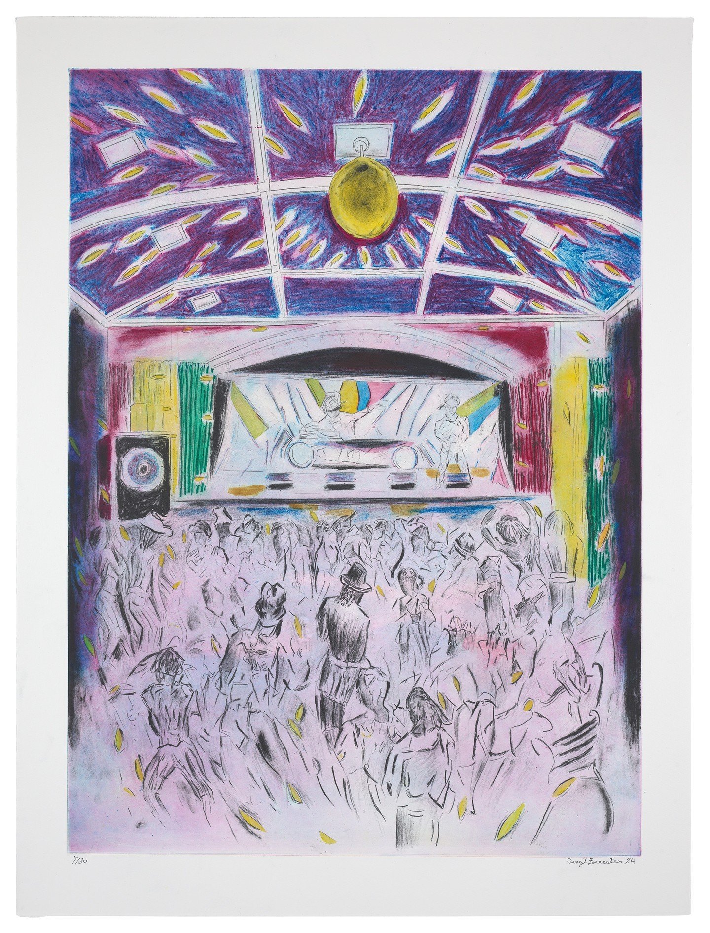 Congratulations to Denzil Forrester MBE, who is the recipient of the 2024 Robson Orr TenTen Award 🎉

Every year, an outstanding British artist is commissioned to create a limited-edition print for the Government Art Collection, with the support of p