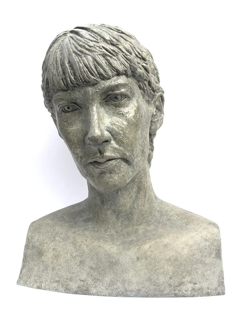 Jane McAdam Freud. Self Portrait. bronze (3).jpg