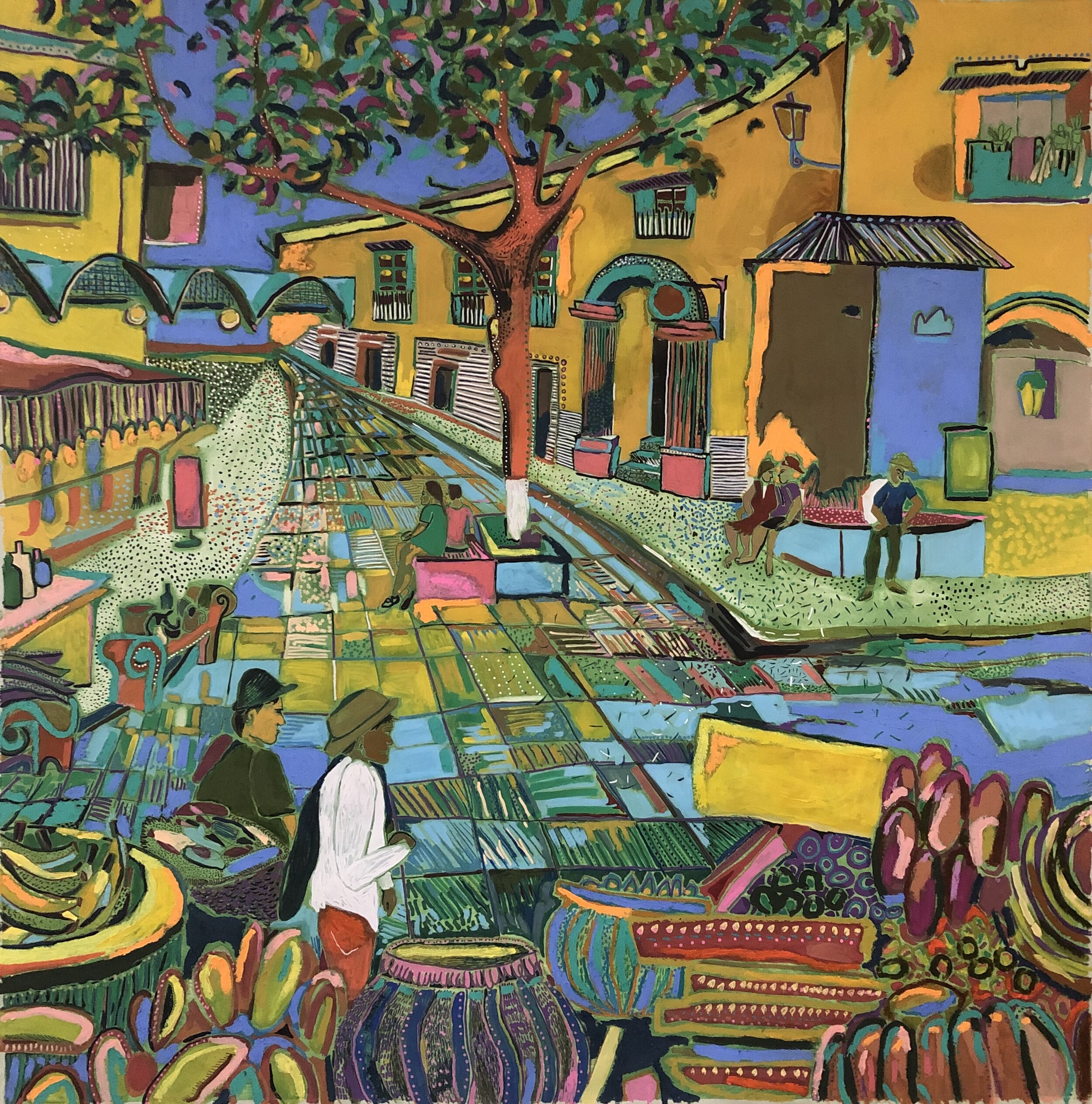 VIEW FROM THE MARKET