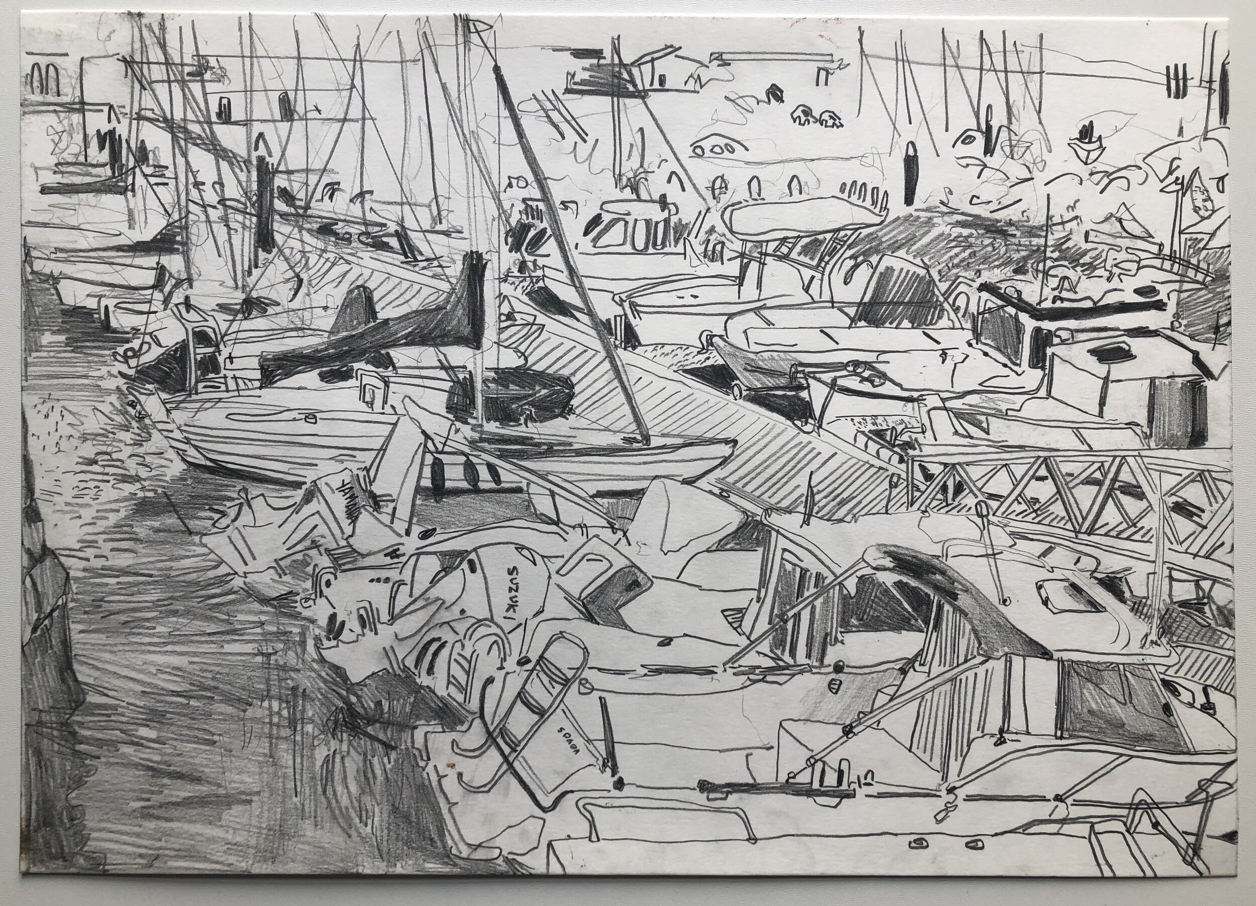 PORT DE L'HERBAUDIERE, STUDY 1.
